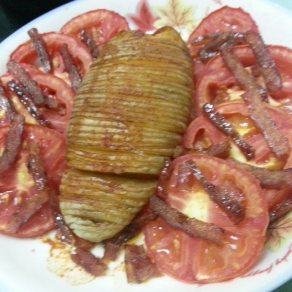 [阿妮塔♥yummy] 手風琴馬鈴薯。(烤箱) : Imjw  Wu一起做