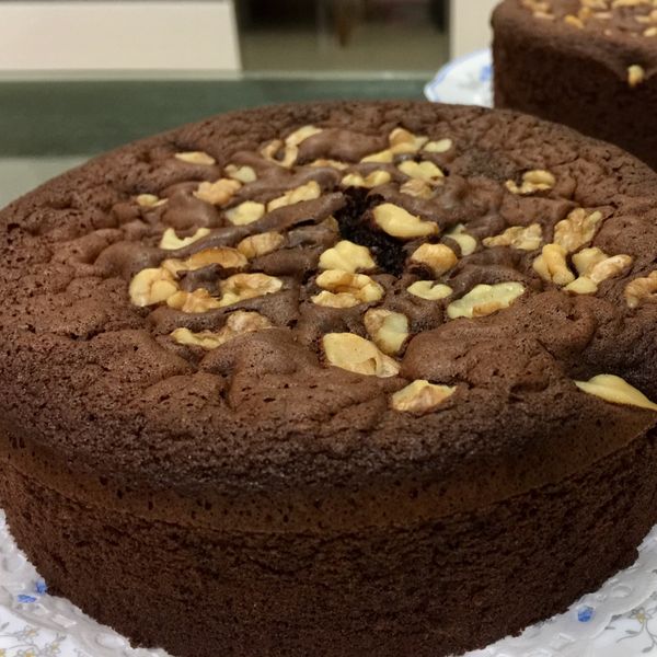 布朗尼（平底鍋版） : 劉彥君一起做