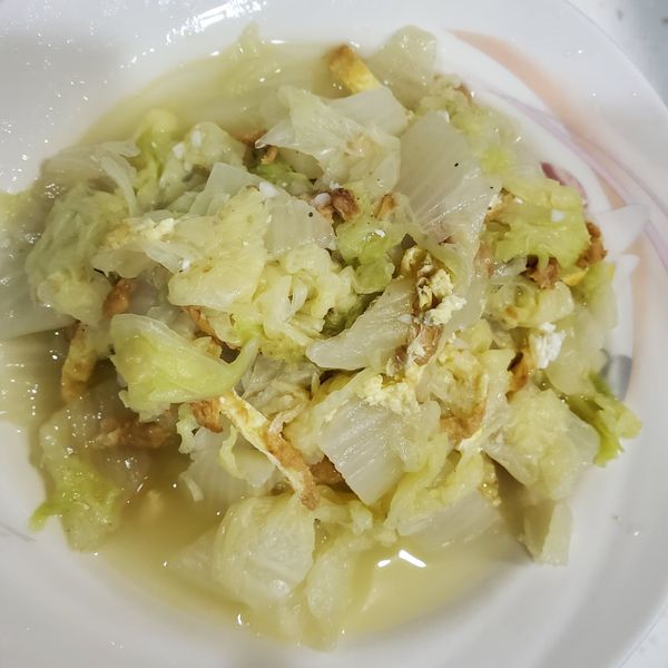 蛋酥白菜 : 蘇蘇一起做