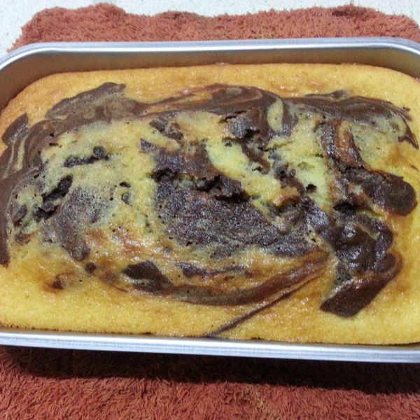 用鬆餅粉做 大理石磅蛋糕：賴玉盈 一起做