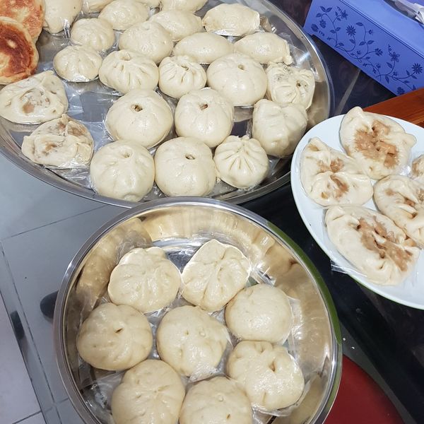 高麗菜肉包😘😘 : Annie Bei一起做