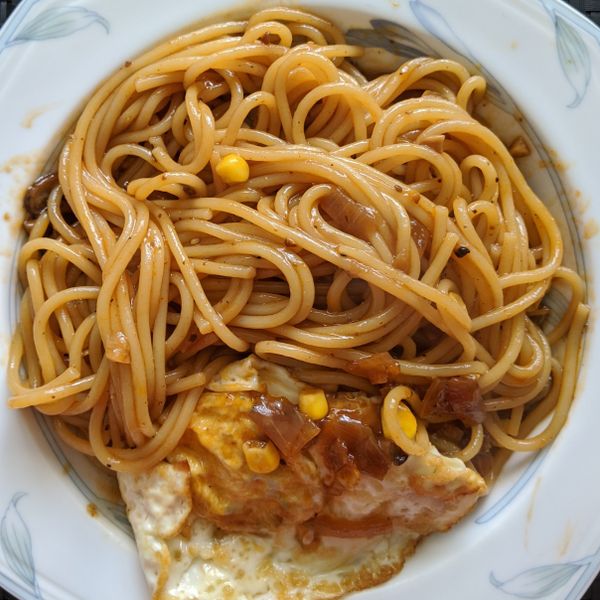 早餐店蘑菇鐵板麵 : Felicity Lin一起做