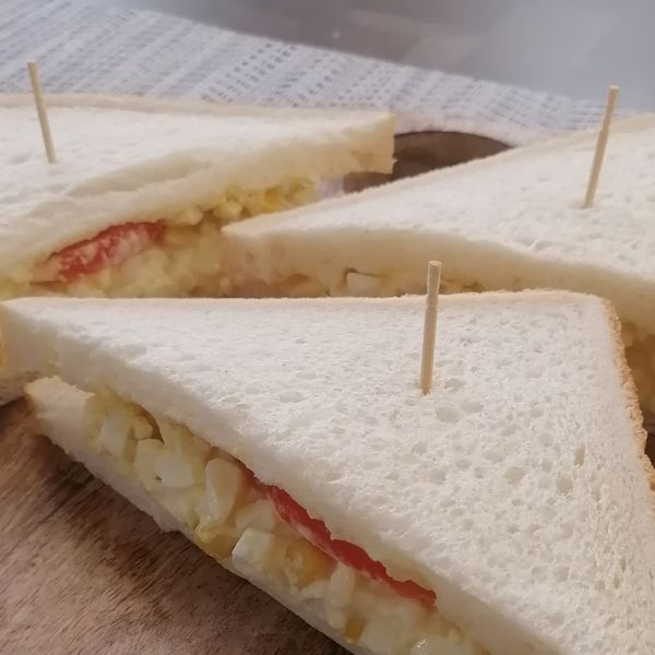 ♫【深夜食堂】雞蛋沙拉三明治「タマゴサンド」 : 蔡筱屏一起做