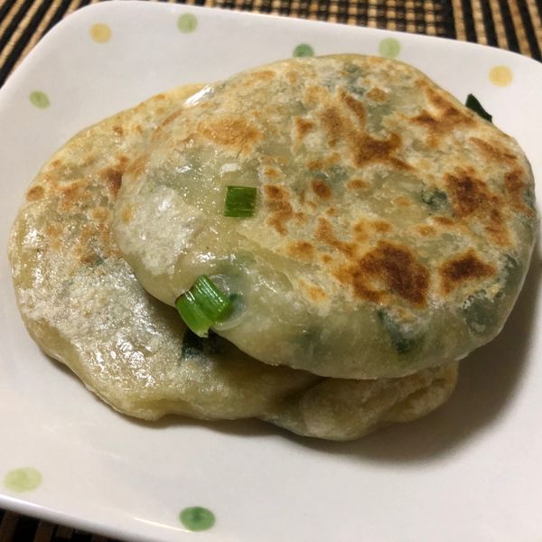蔥油餅:Gina Ro 一起做
