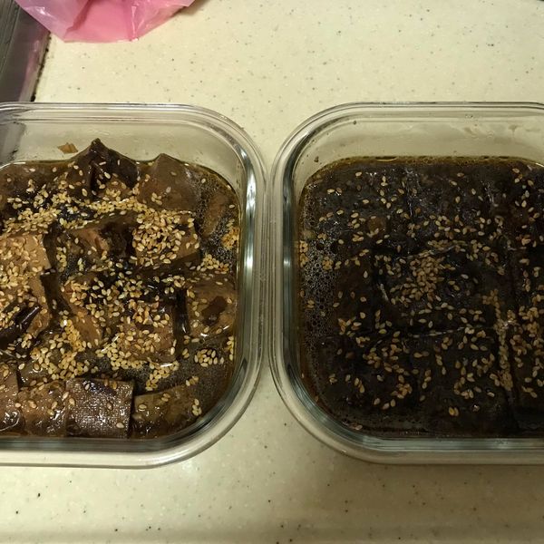 烏龍米血糕：小魚 一起做