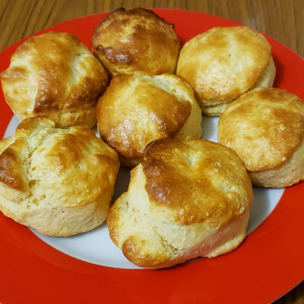 經典原味比司吉 : Karen.一起做