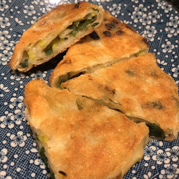 蔥油餅 : Nancy一起做