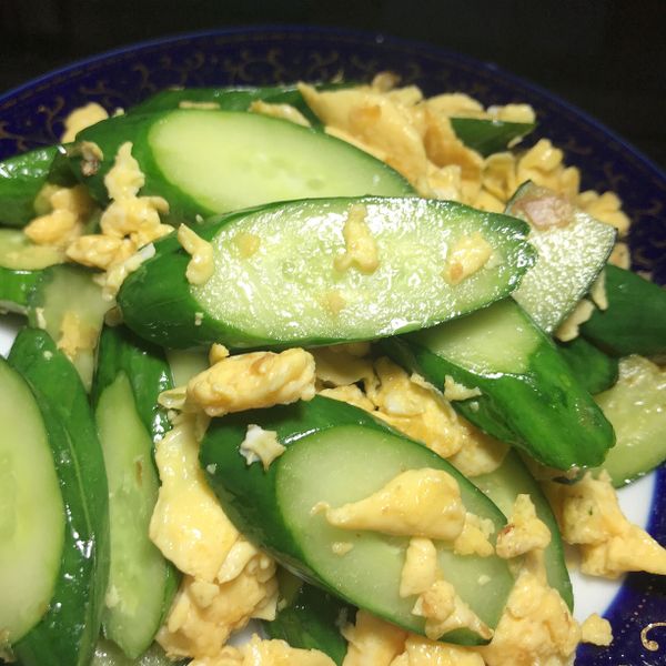 小黃瓜炒蛋【好菇道營養料理】 : 黃潔西一起做