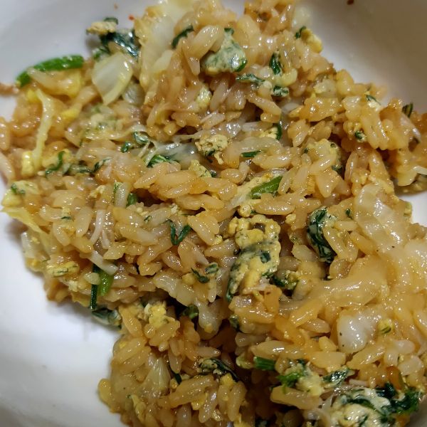 茴香蛋炒飯：廖茹盈 一起做