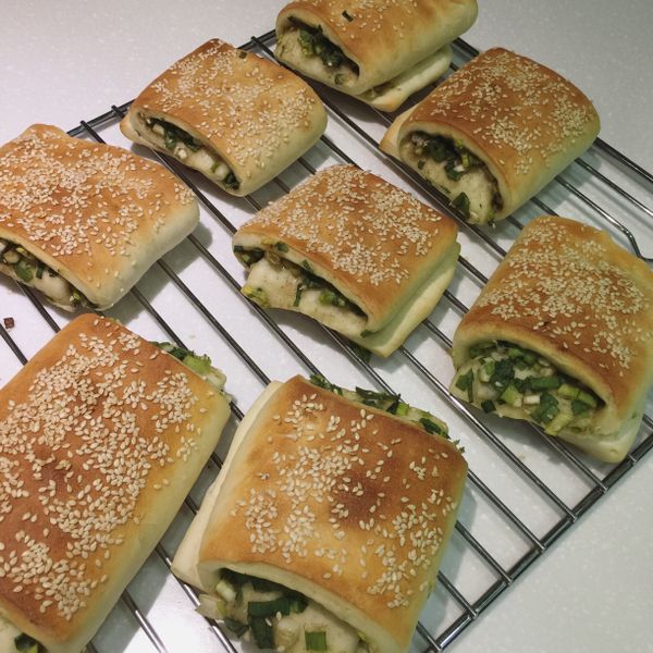 古早味蔥燒餅~新手零失敗:張忻 一起做