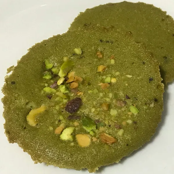 材料作法都超簡單的抹茶薄餅：linglingother 一起做