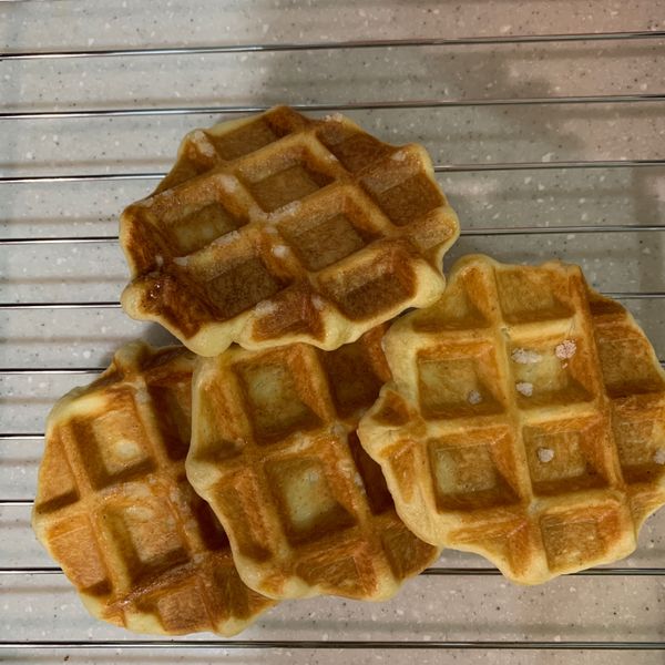 珍珠糖比利時鬆餅--Vitantonio : 魚小慧一起做