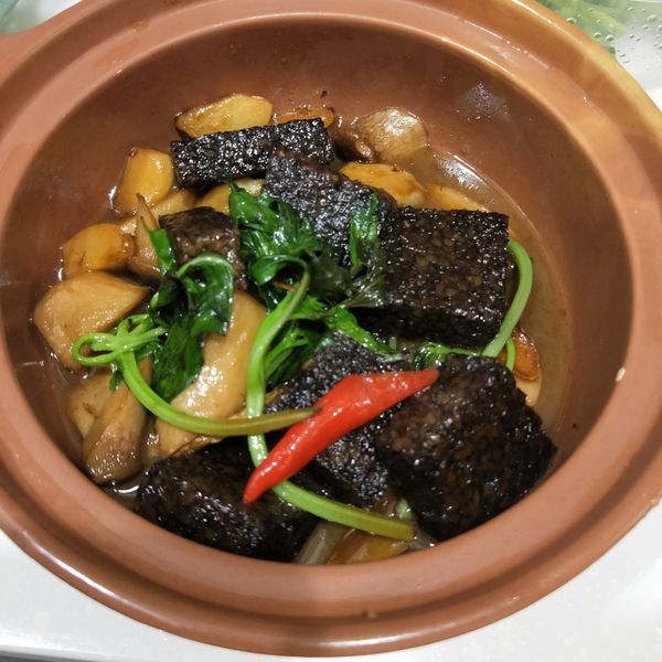 \\必學熱炒-三杯滷米血杏鮑菇//：Yi- Ru Fang 一起做