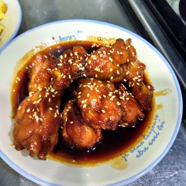 蜜汁小雞腿/小雞翅：Jessica Wang 一起做