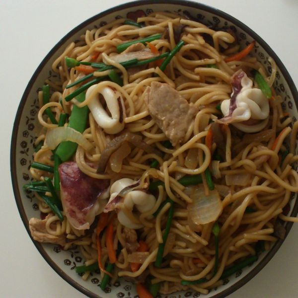 快速煮之不油膩家常炒麵：李曉萍 一起做