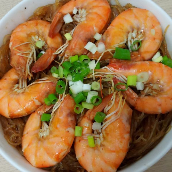 鮮蝦粉絲煲 : 尤甄甄一起做