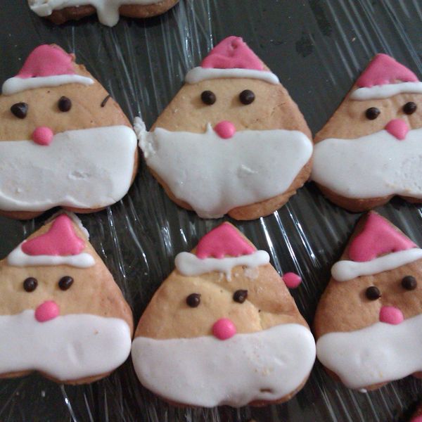 宛の烘培好”食“光 ✿ 聖誕老人糖霜餅乾：tefang 一起做