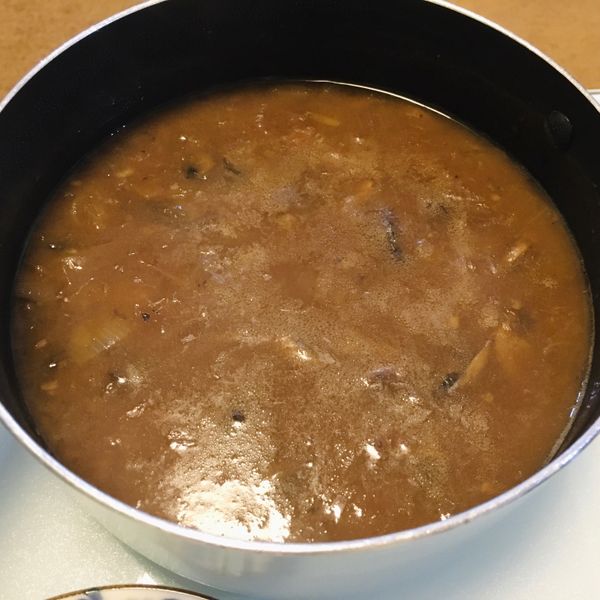 蘑菇洋蔥湯 : 小雪一起做