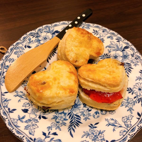 超簡單又美味鬆軟的司康（Video)：囍小喲 一起做