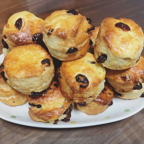 超簡單又美味鬆軟的司康（Video) : barbara一起做