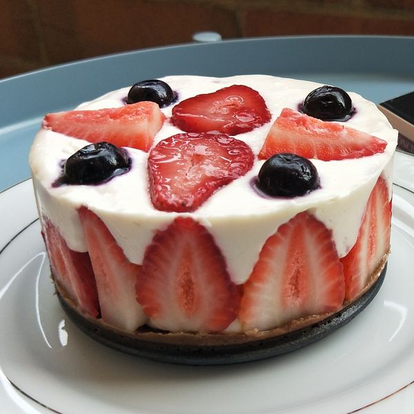 【免烤箱】特濃草莓生乳酪蛋糕:Ping-Syuan Lin 一起做