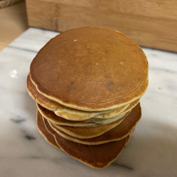 【寶寶食譜】香蕉芝麻鬆餅（無鬆餅粉） : 蔡素綪一起做