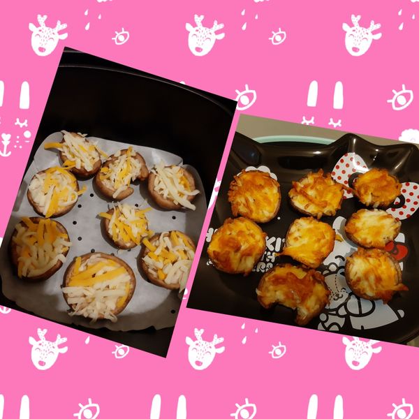 科帥氣炸鍋-焗烤香菇 : Irene Hong一起做