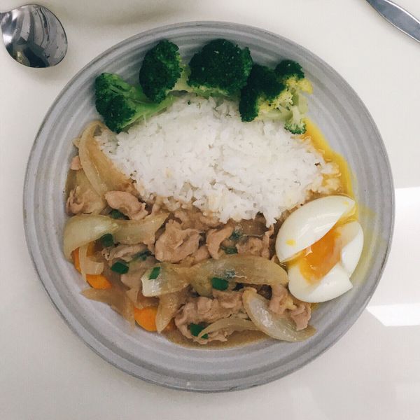 味噌豬肉蓋飯 : hhc一起做