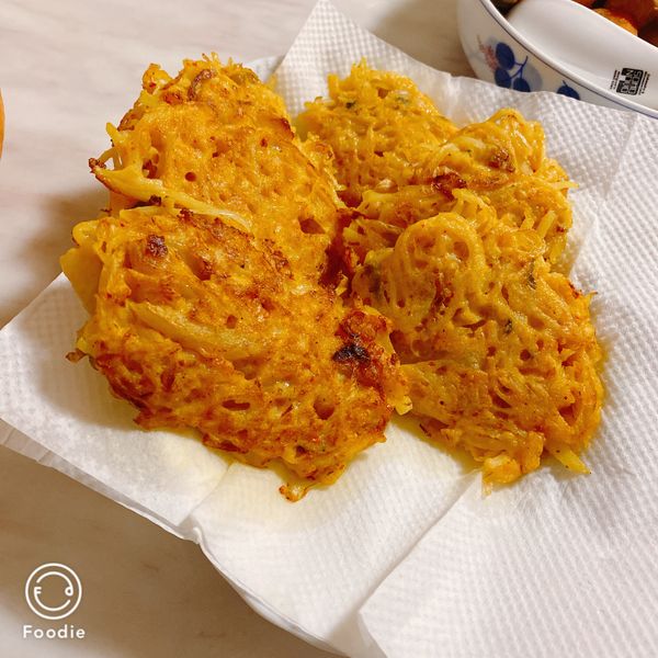 [美國馬鈴薯]泡菜馬鈴薯絲餅 : Ventus Lum一起做