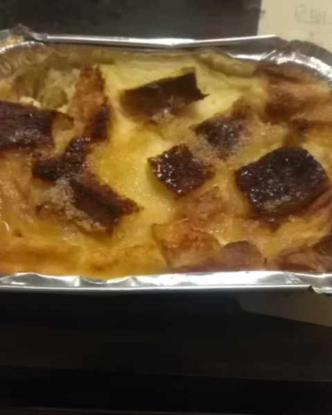 超簡易烤布丁：用土司就可以！：林麗秋 一起做