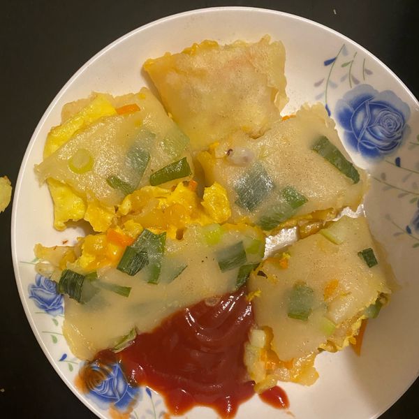 古早味粉漿蛋餅:Yi Ling Chen 一起做