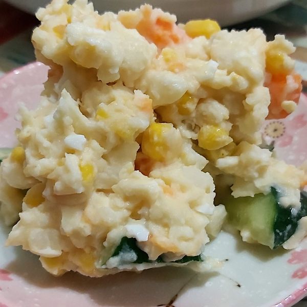 簡易版【馬鈴薯蛋沙拉】 : Angler Ho一起做