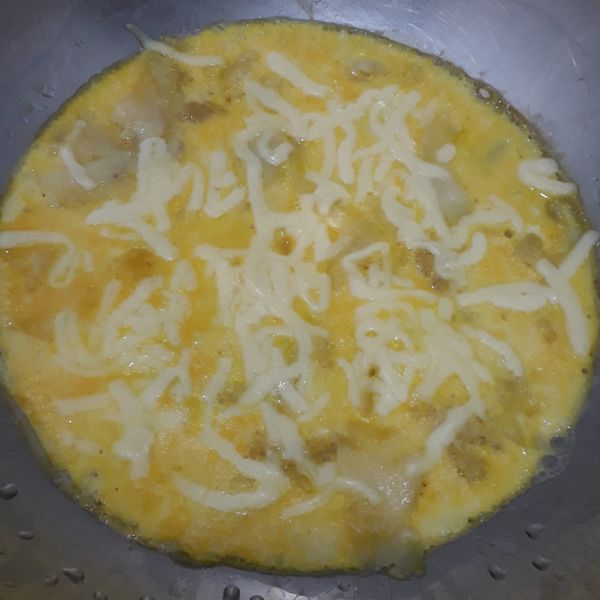 馬鈴薯烘蛋。簡易早午餐! : Calista一起做