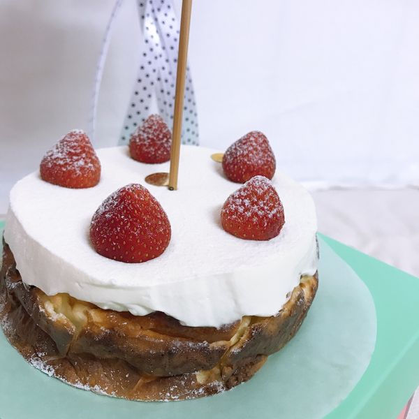 《氣炸系列》巴斯克乳酪蛋糕 : 姆久一起做