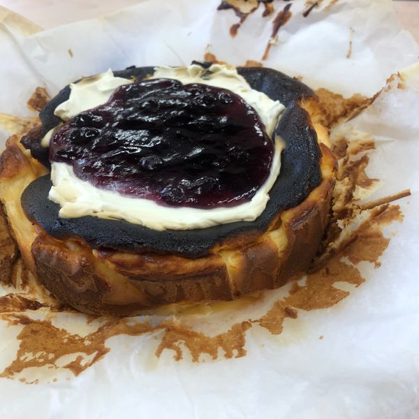 巴斯克乳酪蛋糕 : パン橘子一起做