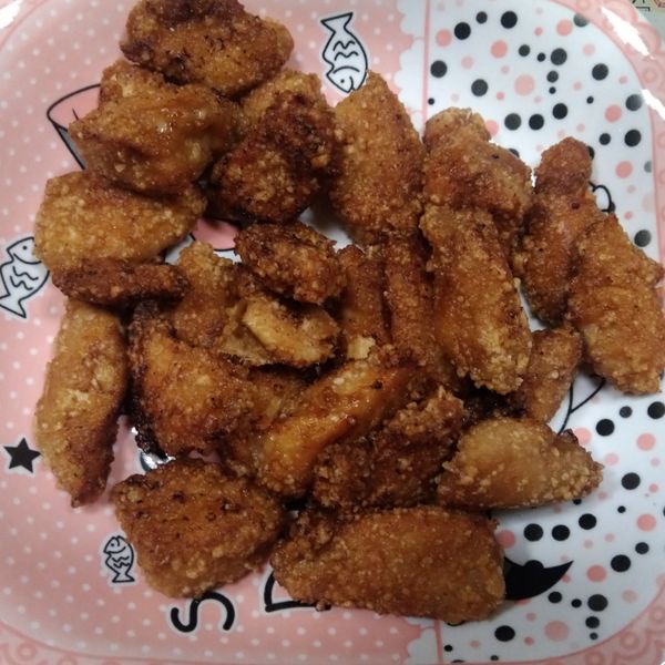 三步驟料理鹽酥雞：喵喵 一起做