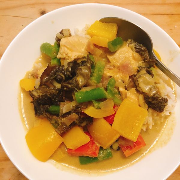 泰式綠咖哩雞 : Casalina Hadlow一起做