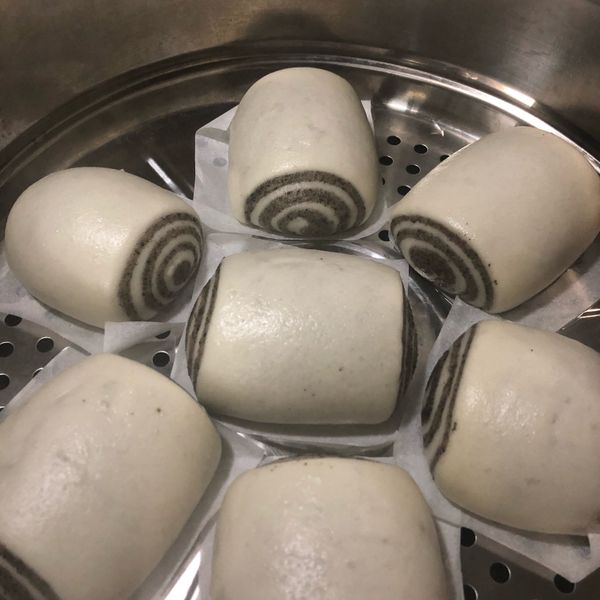 黑芝麻饅頭/寶寶饅頭 : Li Sa一起做