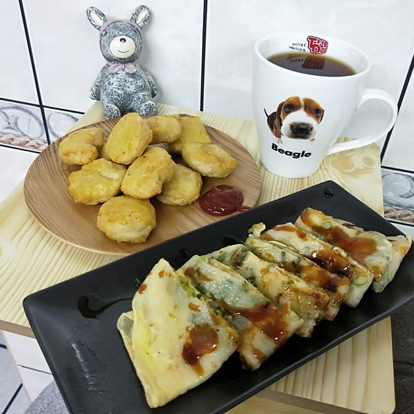 古早味粉漿玉米蛋餅 : Yi-Rou Li一起做