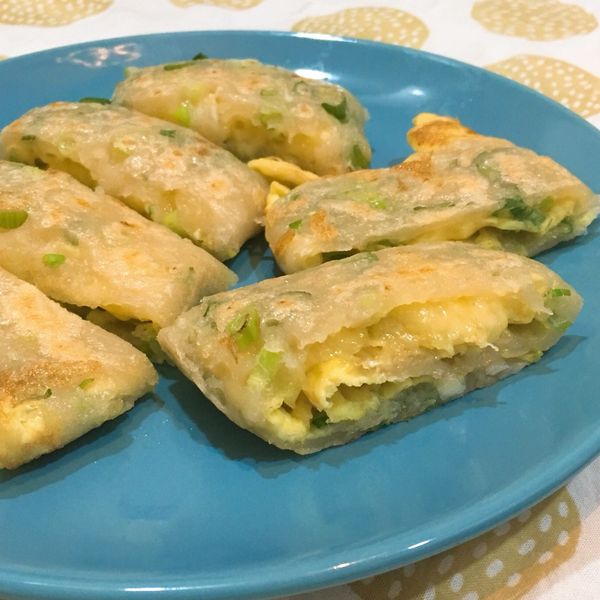 古早味粉漿玉米蛋餅：Yi-Chen Li 一起做