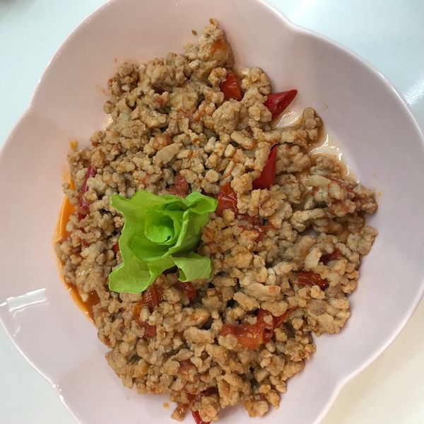 打拋豬肉 : 予兒一起做