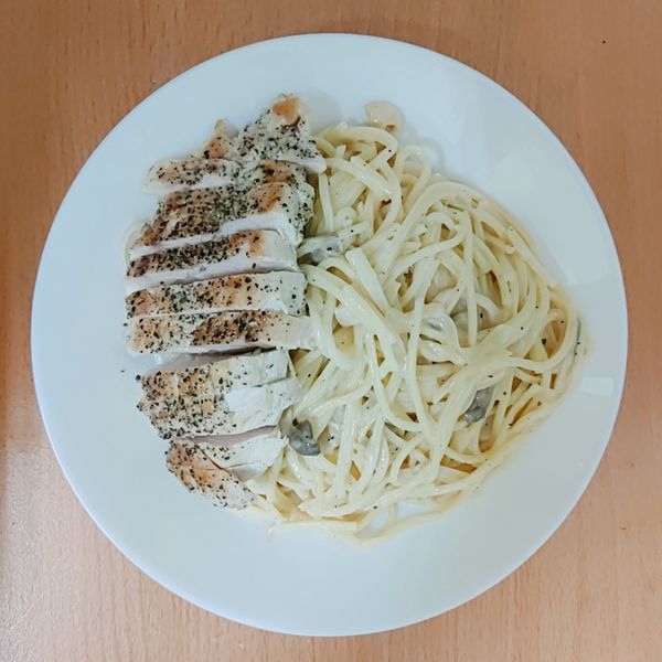 食煮#10 奶油牛排義大利麵：小敏 一起做