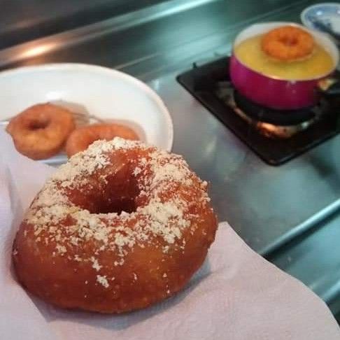 古早味甜甜圈 : 千千一起做