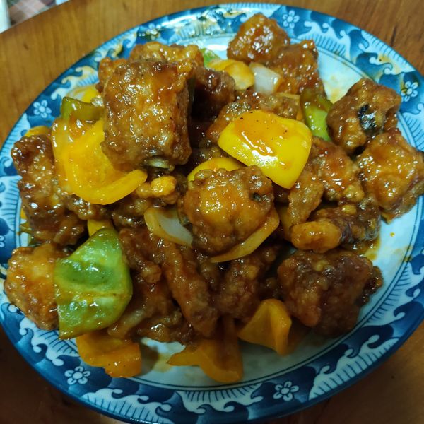 糖醋里肌 : 喵仔一起做