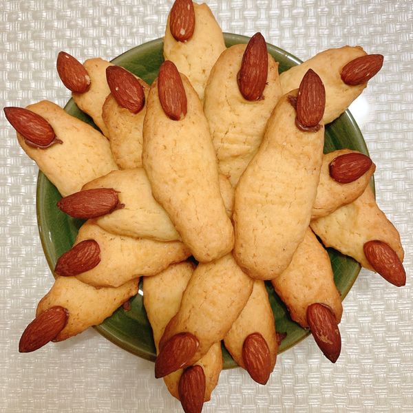 巫婆手指餅乾 : 🍬Candy🍬一起做