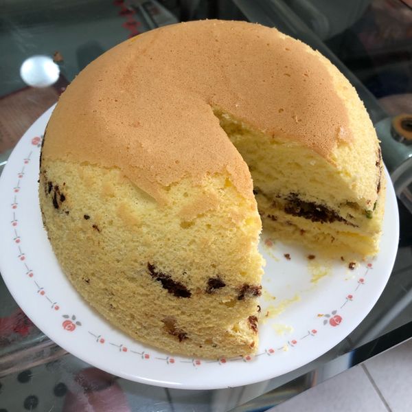 肉鬆鹹蛋糕【電子鍋料理】 : Ariel Chang一起做