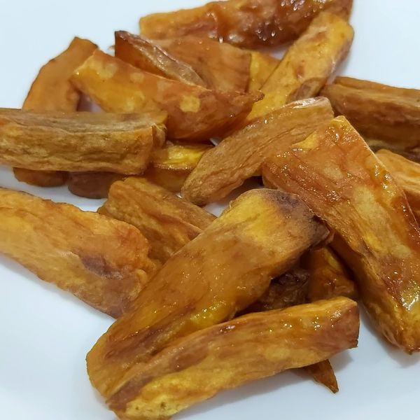 黑糖地瓜薯條~(氣炸鍋) : 淳淳一起做