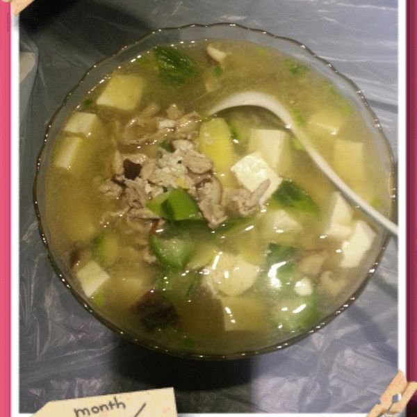 清爽美味的絲瓜鹹蛋豆腐羹：Jacob Cheung 一起做