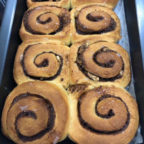 肉桂捲【麥典實作工坊麵包專用粉】 : Ankie Lee一起做