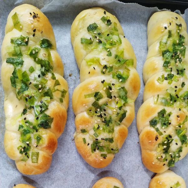 台式蔥花辦子麵包 : Amber Hung一起做